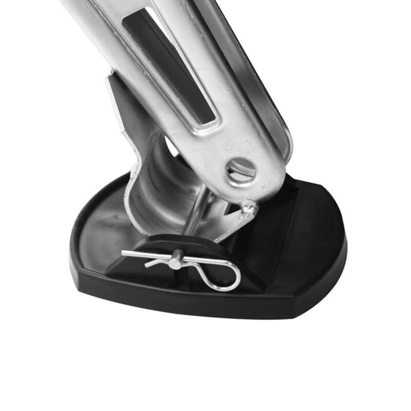 Wohnwagen Stützplatten mit Metallstift im 4er Set